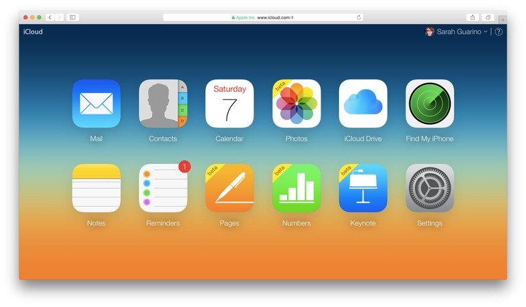 iCloud on the iPhone