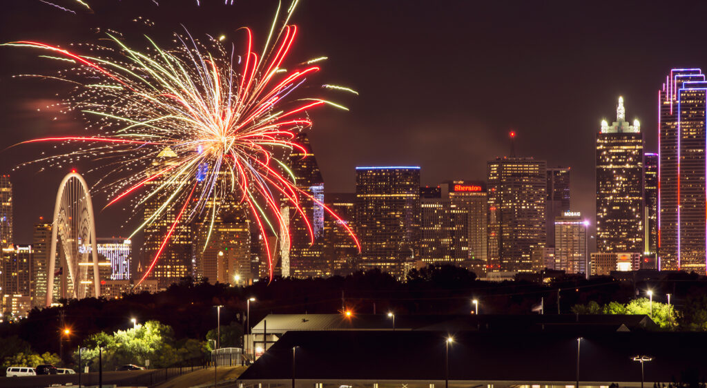 Dallas July 4 Fireworks